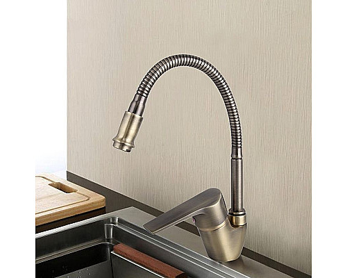 Santeh-Crystal.ru: Смеситель для кухни Frap H30-4 F4330-4 Бронза Приобрести Смеситель для кухни Frap H30-4 F4330-4 Бронза в магазине сантехники Santeh-Crystal.ru