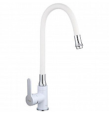 Смеситель для кухни Frap H41 F4041 Белый Хром