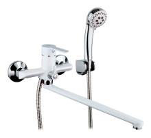 Смеситель для ванны Frap H41 F2241 универсальный Белый Хром