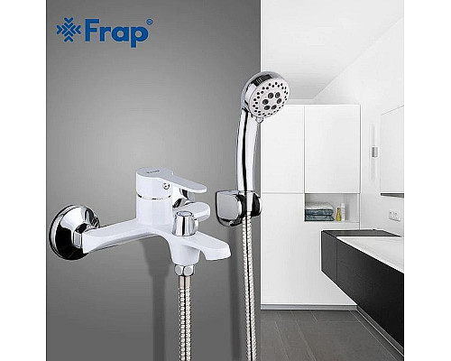 Santeh-Crystal.ru: Смеситель для ванны Frap H41 F3241 Белый Хром Приобрести Смеситель для ванны Frap H41 F3241 Белый Хром в магазине сантехники Santeh-Crystal.ru
