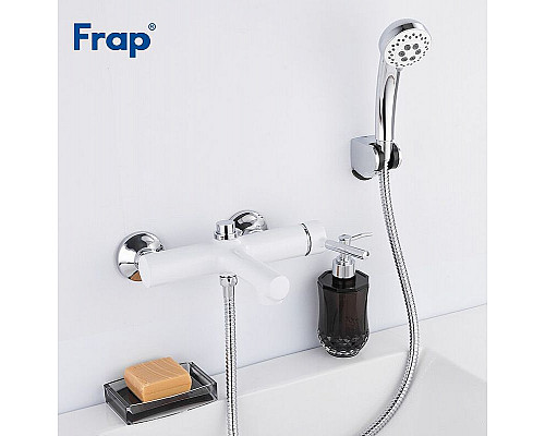 Santeh-Crystal.ru: Смеситель для ванны Frap H44-8 F3244-8 Белый Хром Приобрести Смеситель для ванны Frap H44-8 F3244-8 Белый Хром в магазине сантехники Santeh-Crystal.ru