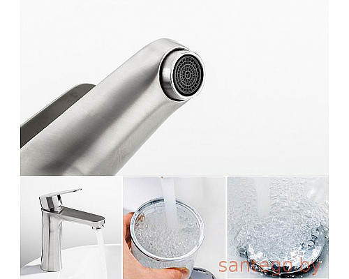 Santeh-Crystal.ru: Смеситель для раковины Frap H48 F1048 Сатин Купить Смеситель для раковины Frap H48 F1048 Сатин в магазине сантехники Santeh-Crystal.ru