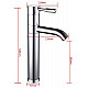 Купить Смеситель для раковины Frap H52 F1052-2 Хром в магазине сантехники Santeh-Crystal.ru