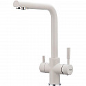 Смеситель для кухни Frap H52 F4352-24 Молочный Смеситель для кухни Frap H52 F4352-24 Молочный