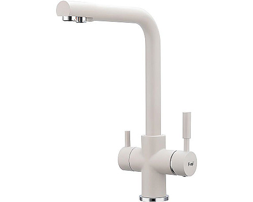 Заказать Смеситель для кухни Frap H52 F4352-24 Молочный в магазине сантехники Santeh-Crystal.ru