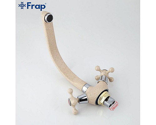 Santeh-Crystal.ru: Смеситель для кухни Frap H5408 F5408-10 Светло-бежевый Купить Смеситель для кухни Frap H5408 F5408-10 Светло-бежевый в магазине сантехники Santeh-Crystal.ru