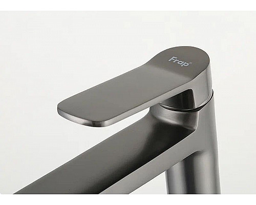 Купить Смеситель для раковины Frap H62-9 F1062-29 Оружейная сталь в магазине сантехники Santeh-Crystal.ru