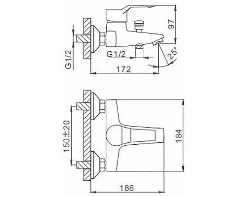 Santeh-Crystal.ru: Смеситель для ванны Frap H63 F3063 Хром Приобрести Смеситель для ванны Frap H63 F3063 Хром в магазине сантехники Santeh-Crystal.ru