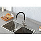 Заказать Смеситель для кухни Frap H69 F4396-5 Сатин Черный в магазине сантехники Santeh-Crystal.ru