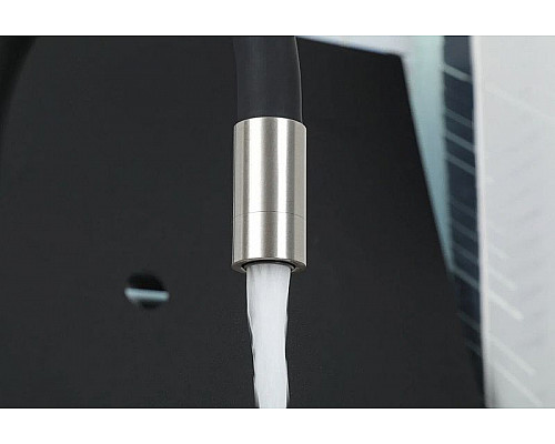 Заказать Смеситель для кухни Frap H69 F4396-5 Сатин Черный в магазине сантехники Santeh-Crystal.ru