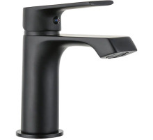 Смеситель для раковины Frap H71-6 F1071-6 Черный матовый