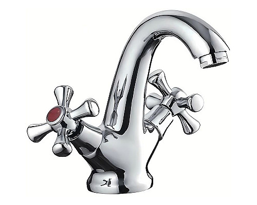 Приобрести Смеситель для раковины Frap H732 F10732-B Хром в магазине сантехники Santeh-Crystal.ru