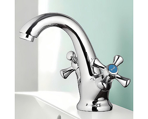 Приобрести Смеситель для раковины Frap H732 F10732-B Хром в магазине сантехники Santeh-Crystal.ru