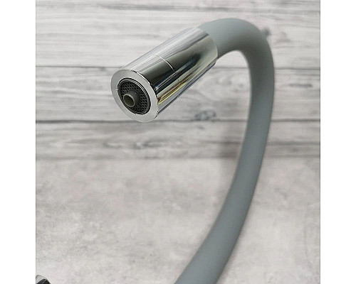 Заказать Смеситель для кухни Frap H96 F4396 Хром Серый в магазине сантехники Santeh-Crystal.ru