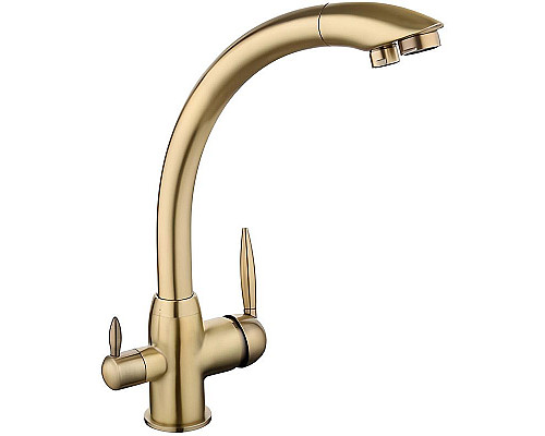 Заказать Смеситель для кухни Frap H99 F4399-4 Бронза в магазине сантехники Santeh-Crystal.ru