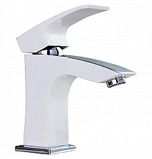 Смеситель для раковины Gappo G07 G1007-7 Белый Хром