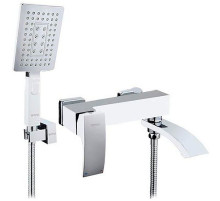 Смеситель для ванны Gappo G07 G3207-8 Белый Хром