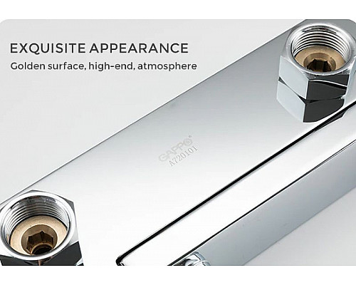 Купить Смеситель для ванны Gappo G18 G3018 Хром в магазине сантехники Santeh-Crystal.ru