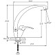 Купить Смеситель для кухни Haiba HB4113-7 Черный в магазине сантехники Santeh-Crystal.ru