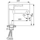 Заказать Смеситель для раковины Haiba HB10814-7 Черный матовый в магазине сантехники Santeh-Crystal.ru