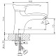 Купить Смеситель для раковины Haiba HB1001-1 Хром в магазине сантехники Santeh-Crystal.ru