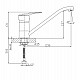 Заказать Смеситель для кухни Haiba HB4906 Хром в магазине сантехники Santeh-Crystal.ru
