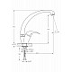Купить Смеситель для кухни Haiba HB4115-2 Хром в магазине сантехники Santeh-Crystal.ru