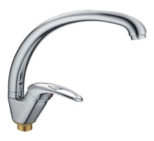 Смеситель для кухни Haiba HB4115-2 Хром