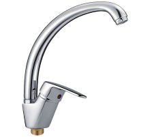 Смеситель для кухни Haiba HB4116-2 Хром