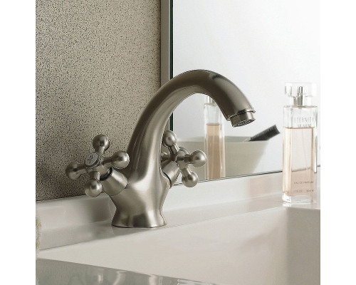 Заказать Смеситель для раковины Haiba HB1019-5 Сатин в магазине сантехники Santeh-Crystal.ru