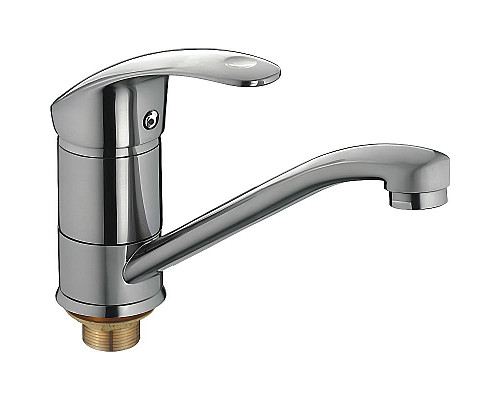 Приобрести Смеситель для кухни Haiba HB4521-5 Сатин в магазине сантехники Santeh-Crystal.ru