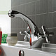 Купить Смеситель для раковины Haiba HB1025 Хром в магазине сантехники Santeh-Crystal.ru
