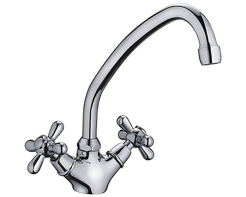 Santeh-Crystal.ru: Смеситель для кухни Haiba HB4125 Хром Приобрести Смеситель для кухни Haiba HB4125 Хром в магазине сантехники Santeh-Crystal.ru