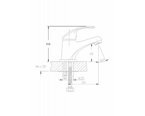 Santeh-Crystal.ru: Смеситель для раковины Haiba HB1036 Хром Заказать Смеситель для раковины Haiba HB1036 Хром в магазине сантехники Santeh-Crystal.ru