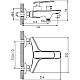 Купить Смеситель для ванны Haiba HB60548-8 Белый Хром в магазине сантехники Santeh-Crystal.ru