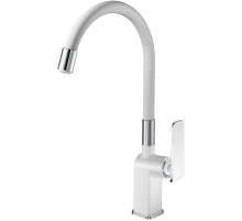 Смеситель для кухни Haiba HB73548-8 Белый Хром