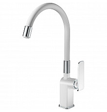 Смеситель для кухни Haiba HB73548-8 Белый Хром