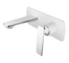 Смеситель для раковины Haiba HB80548-8 Белый Хром