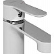 Купить Смеситель для раковины Haiba HB10557-8 Белый Хром в магазине сантехники Santeh-Crystal.ru