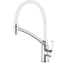 Смеситель для кухни Haiba HB73643-8 Хром Белый