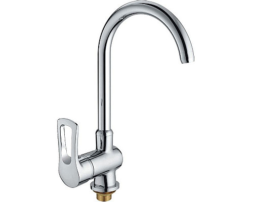 Купить Смеситель для кухни Haiba HB4066 Хром в магазине сантехники Santeh-Crystal.ru