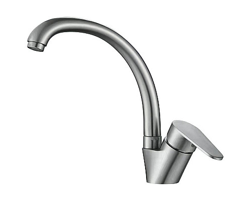 Заказать Смеситель для кухни Haiba HB41801-2 Нержавеющая сталь в магазине сантехники Santeh-Crystal.ru