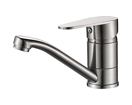 Заказать Смеситель для кухни Haiba HB45802 Нержавеющая сталь в магазине сантехники Santeh-Crystal.ru