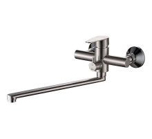 Смеситель для ванны Haiba HB22802 универсальный Нержавеющая сталь