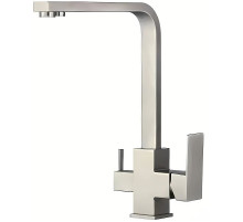 Смеситель для кухни Haiba HB76803-2 Нержавеющая сталь