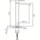 Приобрести Смеситель для раковины Haiba HB11803-7 Черный матовый в магазине сантехники Santeh-Crystal.ru