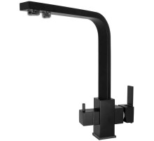 Смеситель для кухни Haiba HB76803-7 Черный матовый