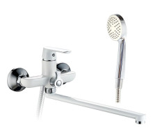 Смеситель для ванны Haiba HB22804 универсальный Белый