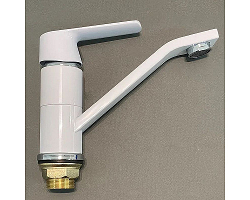 Santeh-Crystal.ru: Смеситель для кухни Haiba HB45804-2 Белый Хром Заказать Смеситель для кухни Haiba HB45804-2 Белый Хром в магазине сантехники Santeh-Crystal.ru