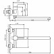 Заказать Смеситель для ванны Haiba HB22805-7 универсальный Черный Хром в магазине сантехники Santeh-Crystal.ru